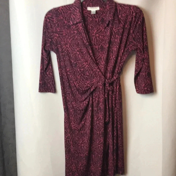 MOTHERHOOD MATERNITY WOM SZ SMALL WRAP DRESS - Picture 1 of 8